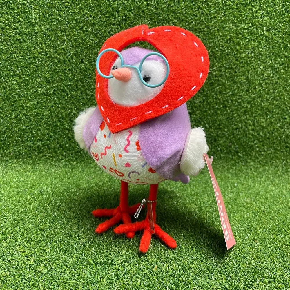 Target Featherly Friends Spritz Valentine's Day Heart Radley Bird Figurine NWT